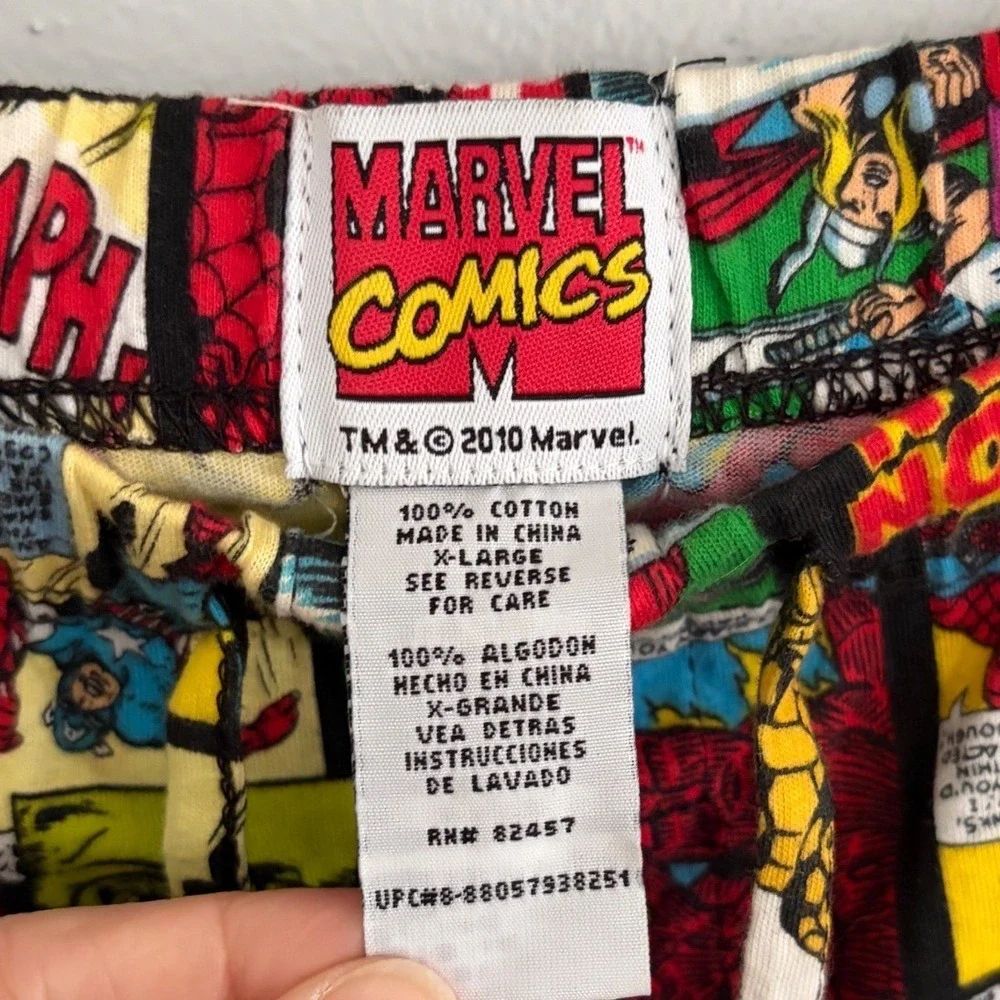 Marvel‎ Comics Super Heroes Lounge Pants Size XL Cotton